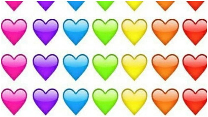  Maksud  Setiap Warna Pada Emoji Berbentuk Hati